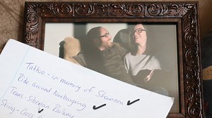 A bucket list for him, but also for his widow