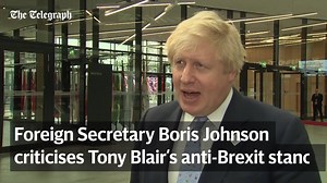 41K views · 225 reactions | Boris Johnson: "I urge the British people to rise up and turn off the TV next time Tony Blair comes on with his condescending campaign." | Telegraph Politics | Facebook