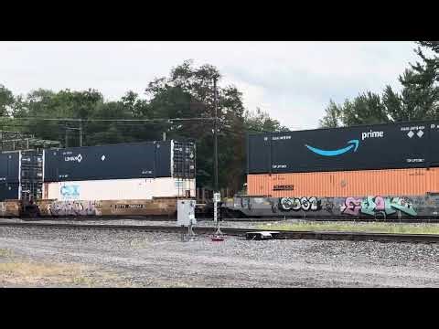 CSX 3031 and CSX 7206 were going through the CSX Yard in Syracuse, NY!