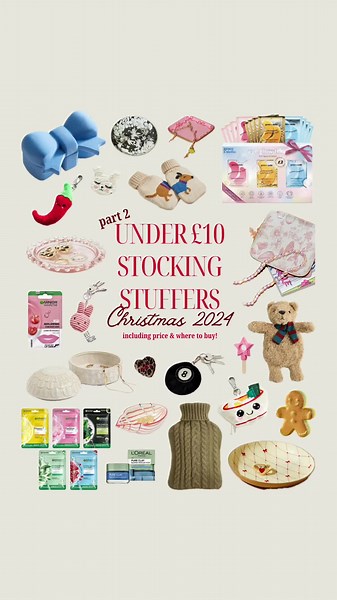 Affordable Christmas Stocking Fillers Gift Ideas 2024