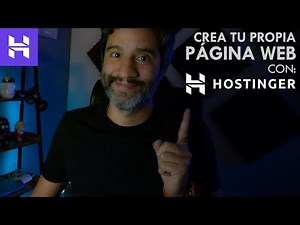 Crea tu página web desde cero con HOSTINGER en español