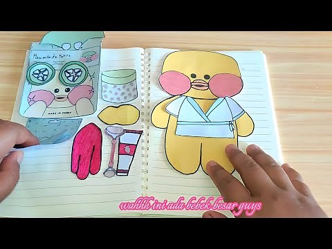DIY Paper Duck Ideas Skincare Routine