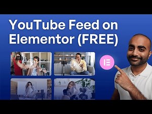 How to Add a Free YouTube Feed to Elementor Easily!