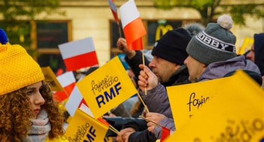 Maryla Rodowicz na dziewiątym "Ogólnopolskim Śpiewaniu Biało-Czerwonych Przebojów" RMF FM