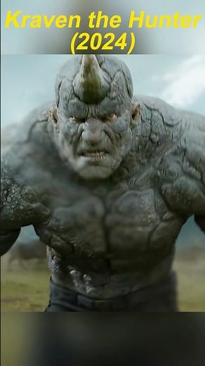 Kraven the Hunter (2024) | Epic Battle with the Rhino 🦏💥