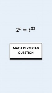 279K views · 3.8K reactions | Can you solve this exponential equation? Let’s have a go at this Math Olympiad question step by step together. #math #challenge | ElectricalMath | Facebook