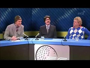 Apres match Irish Golf open 1985