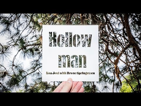 Bon Jovi - Hollow Man [with Bruce Springsteen] (Official Lyric Video)