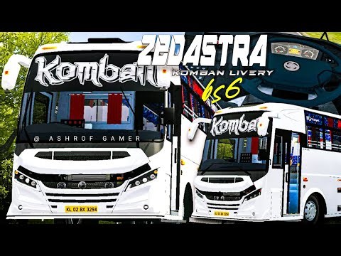 New ZEDASTRA KOMBAN AGHORI MOD For Bus Simulator Indonesia|New Bus Mod For Bussid #bussidmod