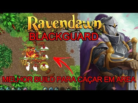 Blackguard O Mago Tank do Ravendawn que Caça Em Area