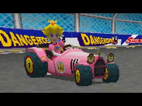Mario Kart DS - 150cc Banana Cup Grand Prix (Peach Gameplay)