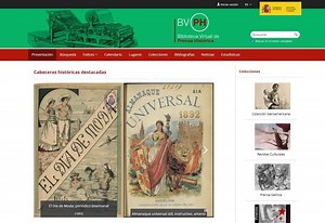 Biblioteca Virtual de Prensa Histórica, una hemeroteca digital con más de un millón de ejemplares digitalizados