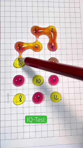 Mesmerizing Number Connection Art 6 #drawing #maths #line #games #shorts