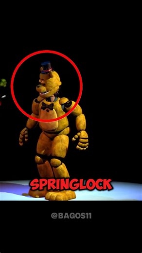 HOW THE FIRST SPRINGLOCK FAILURE HAPPENED IN FNAF #shorts
