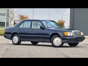 1986 Mercedes-Benz W124 260E 160HP Midnight Blue