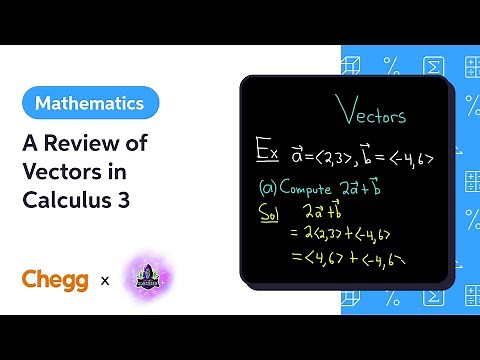 A Review of Vectors in Calculus 3 Ft. The Math Sorcerer