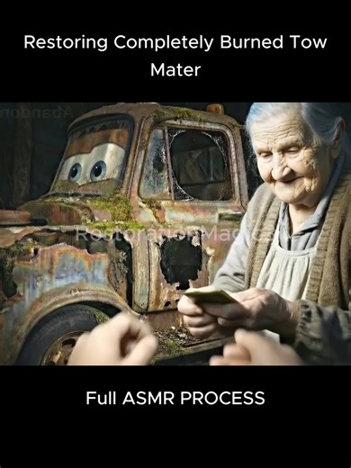 Restoring a Completely Burned Tow Mater for $300