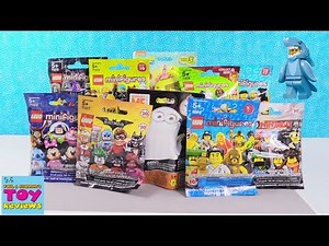 Lego Blind Bag Minifigures Series Ninjago Batman Disney Monsters Toy Review | PSToyReviews