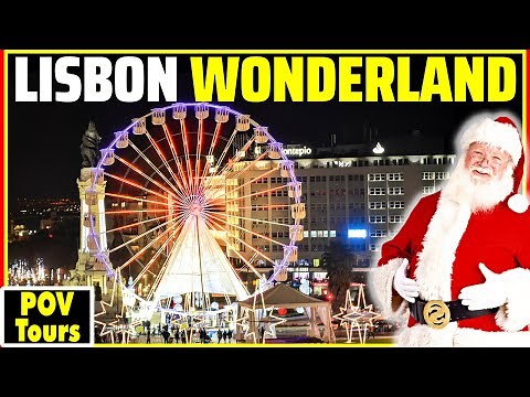 🔴Lisbon's Largest Christmas Fair: WONDERLAND LISBOA 2025 | Portugal