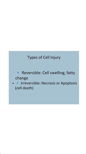 Cell Injury Explained In 2 Minutes
