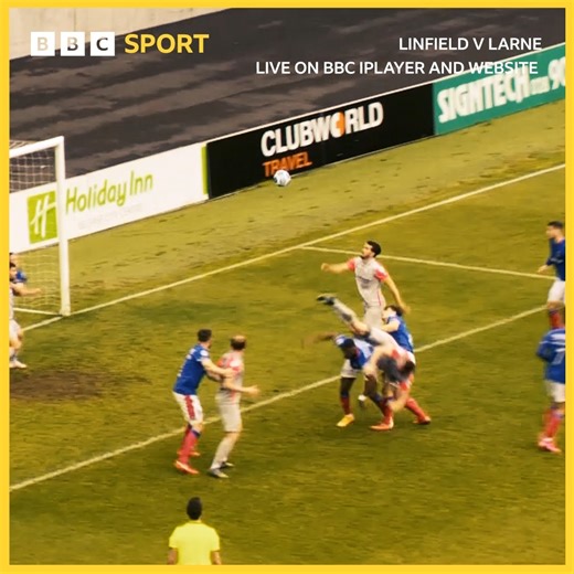 ⚽️ NIFL #IrishPremiership 🚨 Linfield 🆚 Larne 🚨 Watch LIVE: ➡️ BBC iPlayer ➡️ BBC Sport Online ➡️ https://bbc.in/3uE6TNo ⏰1⃣9⃣:4⃣5⃣, Tonight | BBC Sport NI