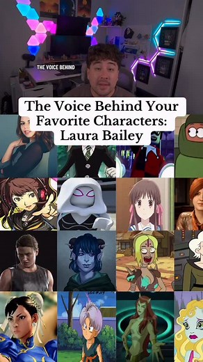 488K views · 2.3K reactions | The Voice Behind Your Favorite Characters: Laura Bailey #dispatch #dragonballz #laurabailey #voiceactor | Brandonkiyoshi | Facebook