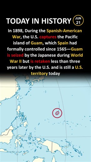 How the U.S. Took Guam in a Single War 🇺🇸🌊