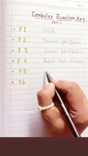 computer function keys(part 1)#knowledge #learning #education #gk #computerfunctionkeys