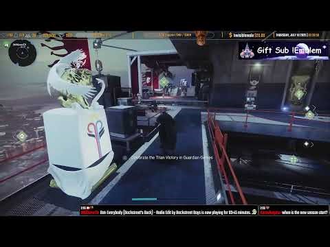 Destiny 2 PVE 3 player helps, #bungiecreator - Join us on Twitch! (Music / Chatgames etc)