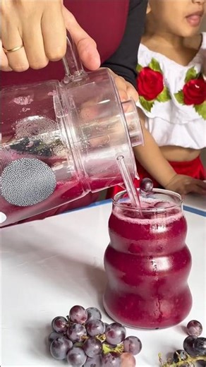 Beat the heat with this easy grape juice recipe 🥤💜easy grape juice recipe #GrapeJuice #homemadejuice