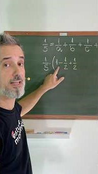 🤯 HARD LEVEL CHALLENGE: transform 1/5 into four fractions!