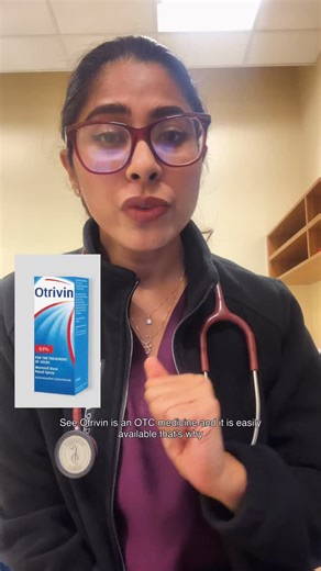 Dr. Sherin Shams on Instagram: "Using Otrivin every day? 👀 That ‘blocked nose’ might be caused by the spray itself. Rhinitis medicamentosa is real. 👉 Save this & send it to someone who’s addicted to nasal sprays & Follow for more simple, doctor-approved health tips . . . #doctorblogger #fyp #awareness #nasalbreathing"