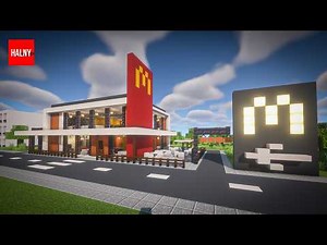 How to build a mcdonalds in minecraft