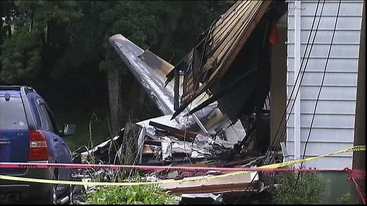 Tragedy as plane crashes into Connecticut community