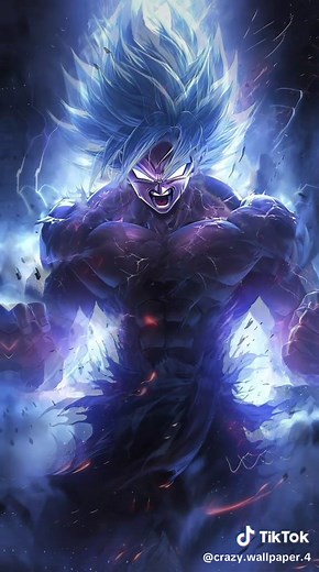 Goku Blue Live Wallpaper | 4K Anime Backgrounds