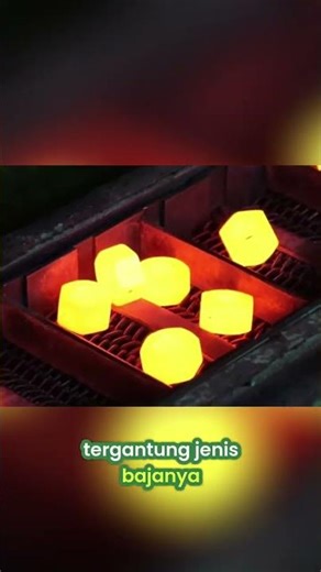 Proses Baja Panas: Dari Cair Hingga Bentuk Sempurna! #shorts