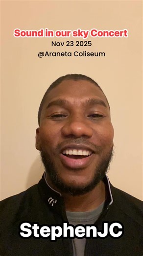 Stephen John CarlStephen JC #soundinoursky #AranetaColiseum | Stephen JC