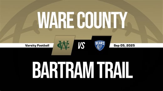 Football Recap: Ware County's Win on Friday Extends Winning Streak to Five   How To Watch