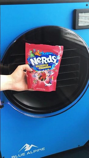 How to freeze dry Nerd Clusters. What should we freeze dry next? #freezedriedcandy #asmr #nerds