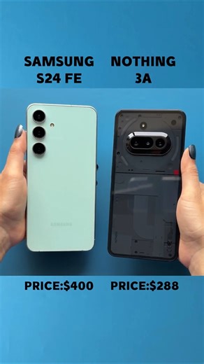 Nothing Phone 3A vs Samsung Galaxy S24 FE 😱 Which One Is Worth Buying?
