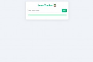 LearnTracker – Boost Your Daily Learning
