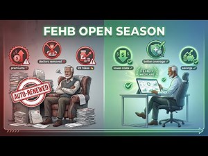 🏛️ FEHB Open Season Explained — How Federal Retirees Can Save Thousands