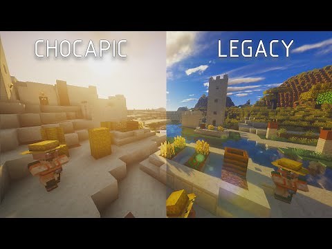 MINECRAFT CHOCAPIC V6 ultra vs BeyondBelief Shaders [1.16.4] Graphics Comparison