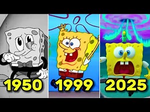 Evolution of SpongeBob SquarePants in Movies and TV and Animation (1950-2025) | Plankton: The Movie