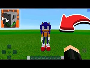 How to spawn Sonic in Craftsman Building Craft