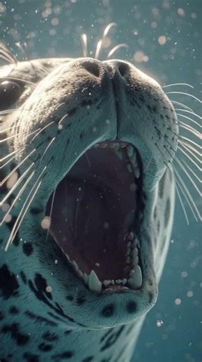 The Leopard Seal: Antarctica’s Smiling Nightmare #facts #animalfacts #animals #wildlife #nature