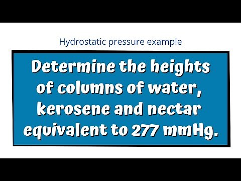 how to convert pressure head to heights of other liquids | Fluid Mechanics Lesson 6