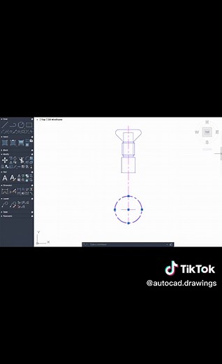 How to draw a crane hook in AutoCad. #autocad #tutorial #beginner #engineering #hook #crane