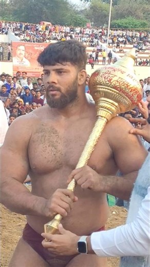 Sikandar Sheikh won the mace #kushtidekho