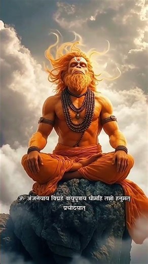 The Power of Hanuman Chalisa 🙏 #hanuman #bajarangbali